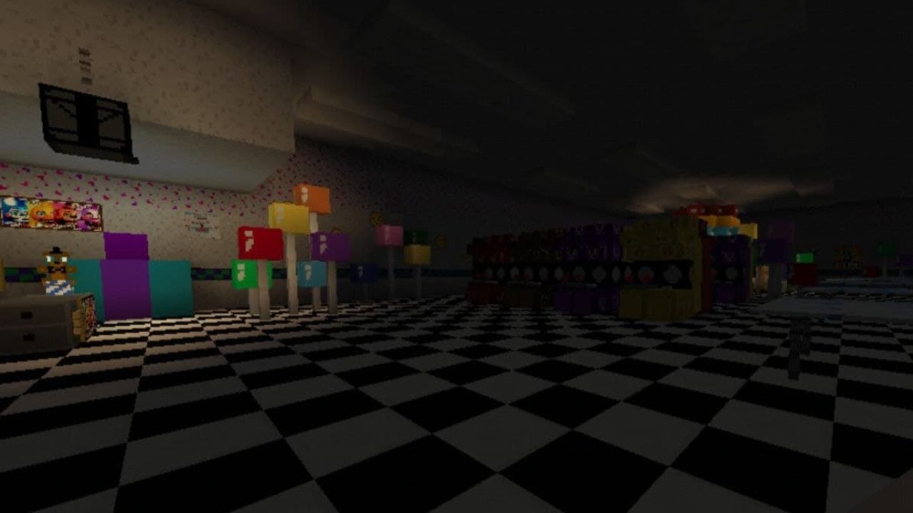 Mcpe карта fnaf 2