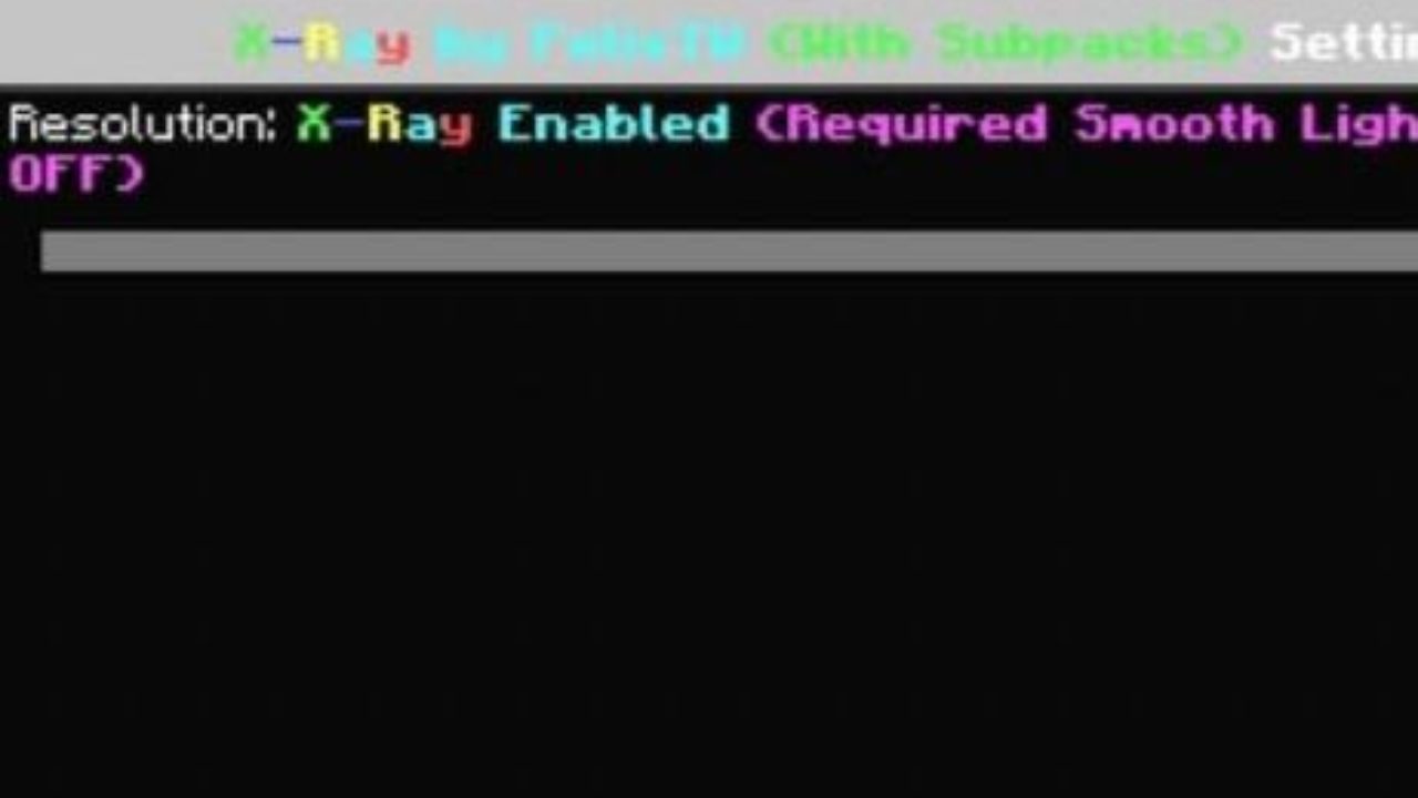 Настройки Текстур на Xray для Майнкрафт ПЕ