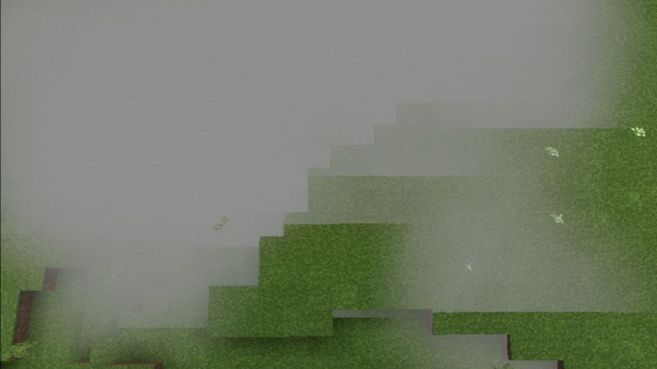 Эффект из Мода на Туман для Майнкрафт ПЕ