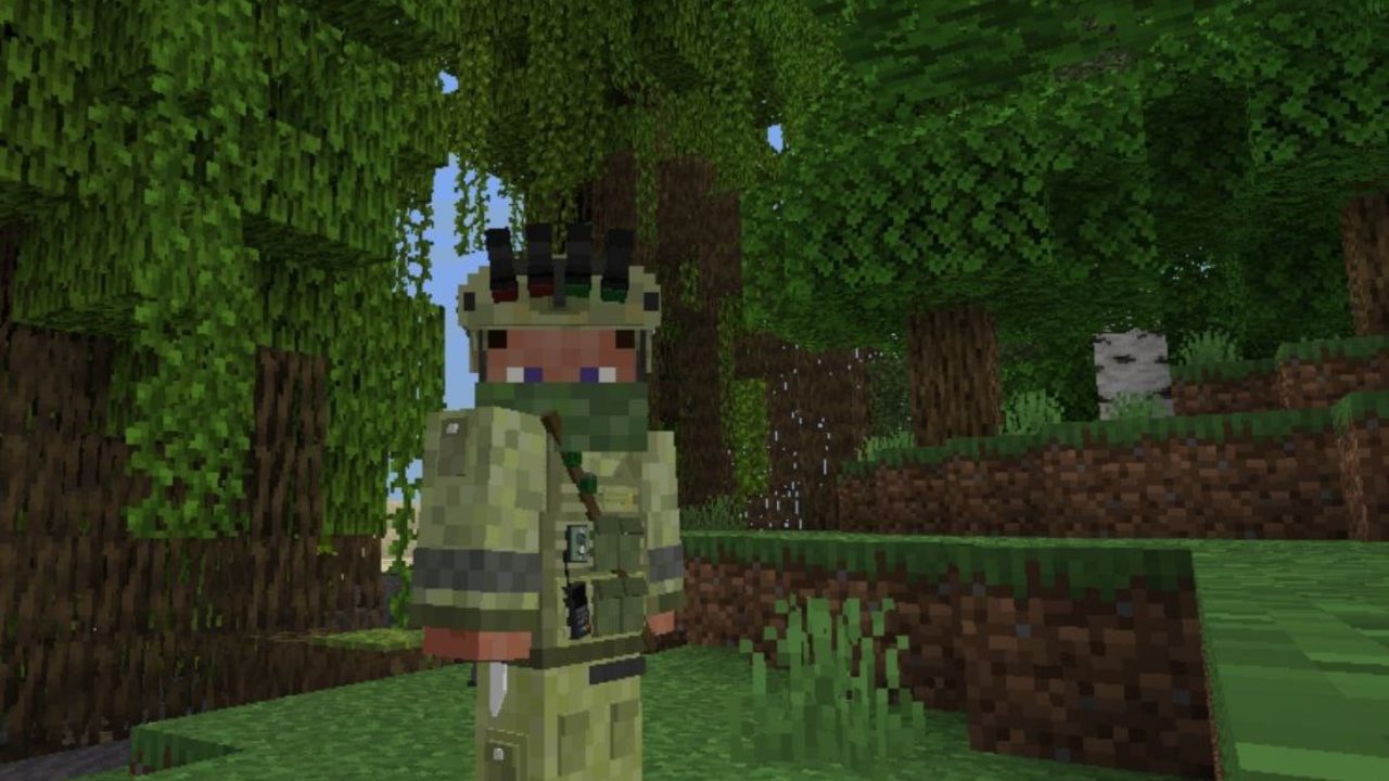 Скачать Мод на Военную одежду на Minecraft PE — Мод на Военную одежду для  Майнкрафт ПЕ