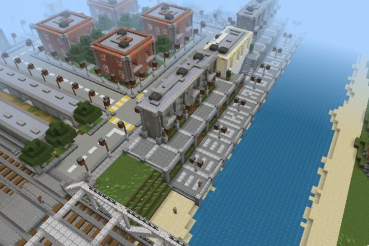 Скачать карту на Города России на Minecraft PE — Карта на Города России для Майнкрафт  ПЕ