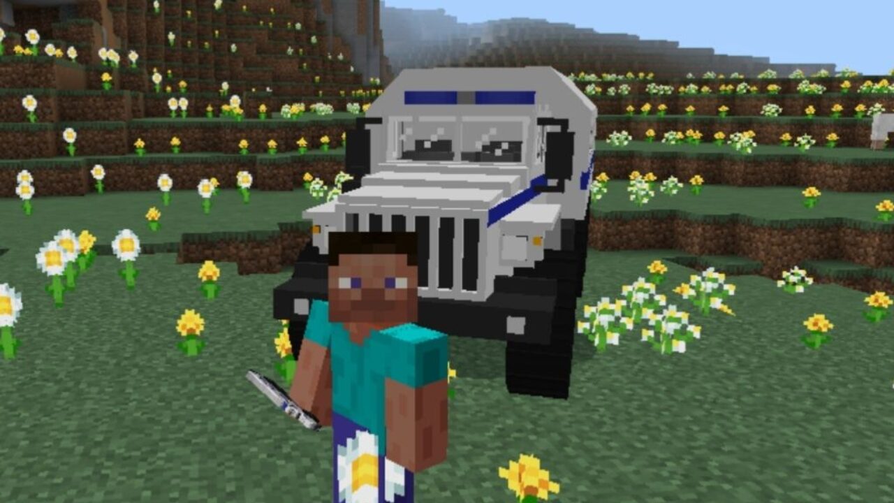 Скачать Мод на Грузовик на Minecraft PE — Мод на Грузовик для Майнкрафт ПЕ