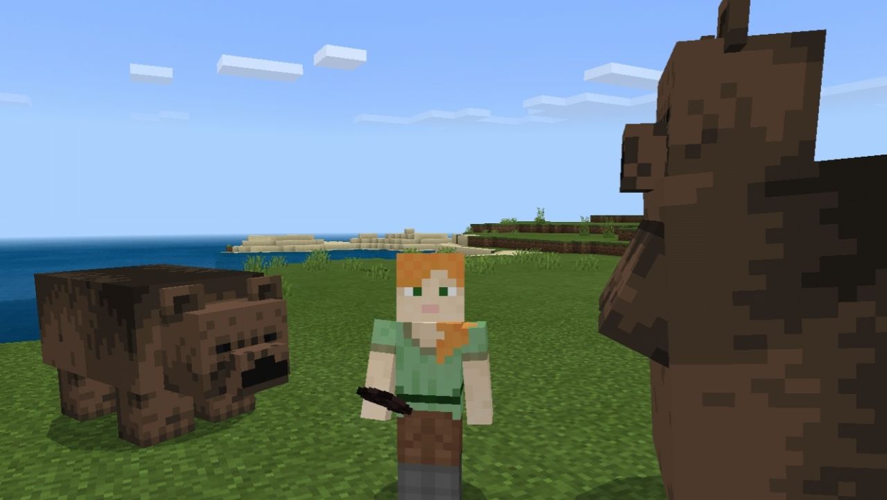 Скачать Мод на Медведя на Minecraft PE — Мод на Медведя для Майнкрафт ПЕ