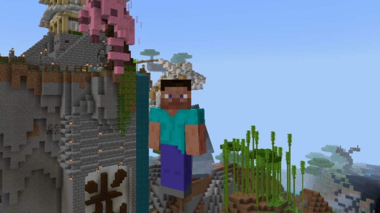 Скачать карту на Японский Город на Minecraft PE — Карта на Японский Город  для Майнкрафт ПЕ