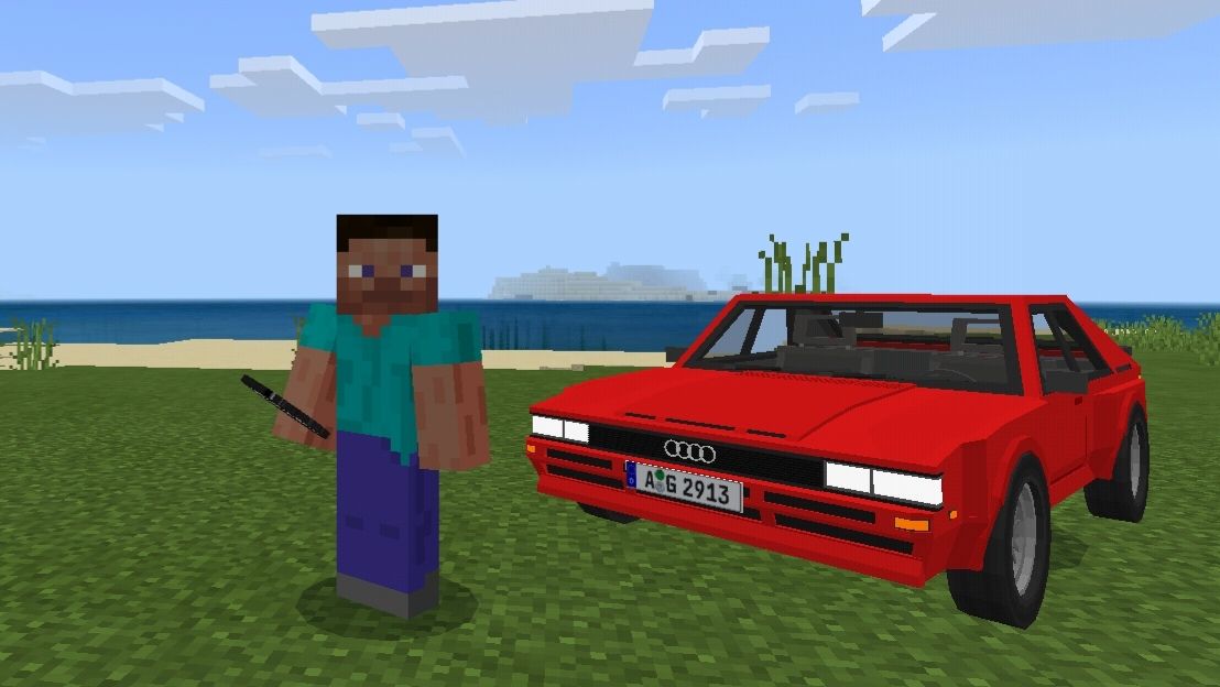 Скачать Мод на Ауди на Minecraft PE - Мод на Ауди для Майнкрафт ПЕ