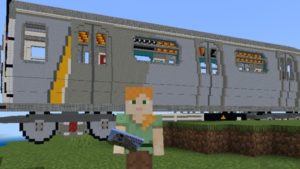 Скачать Мод на Real Train для Майнкрафт ПЕ