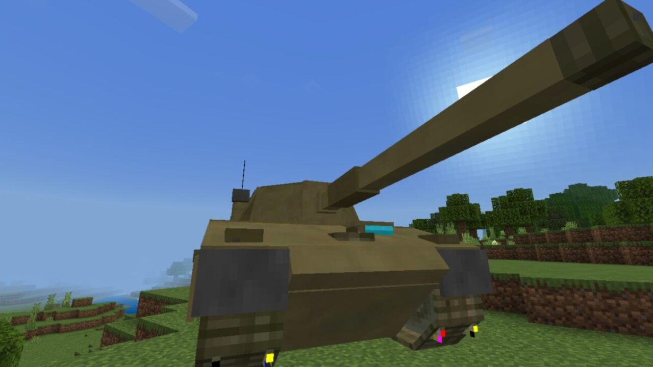 Американский танк для мода на Modern Warfare для Майнкрафт ПЕ
