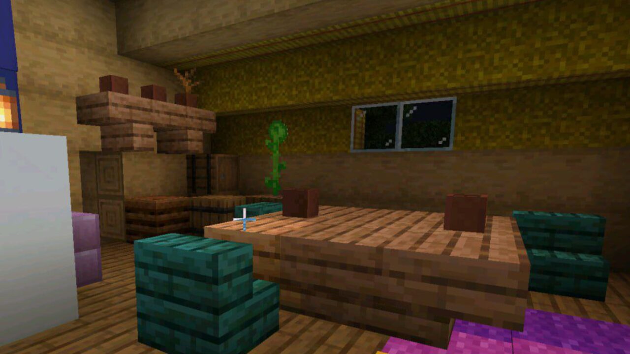 Дом Копатыча на Карте на Смешариков для Minecraft PE