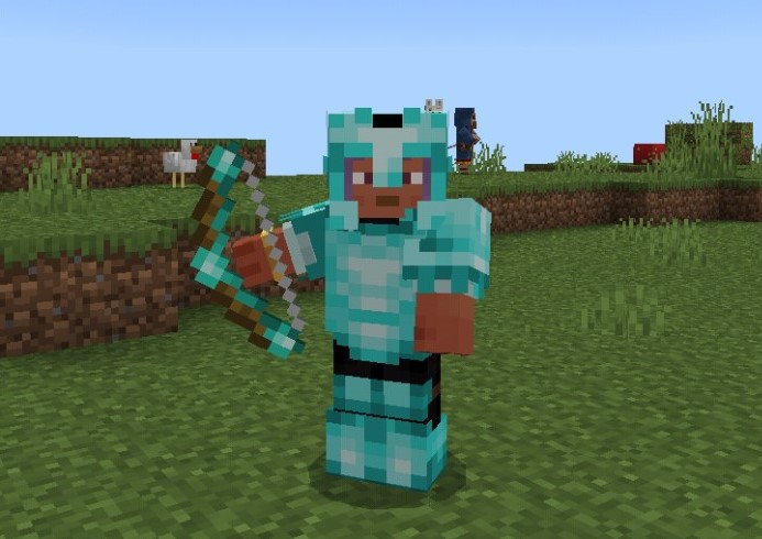 Скачать Текстуру на Лук на Minecraft PE — Текстура на Лук для Майнкрафт ПЕ