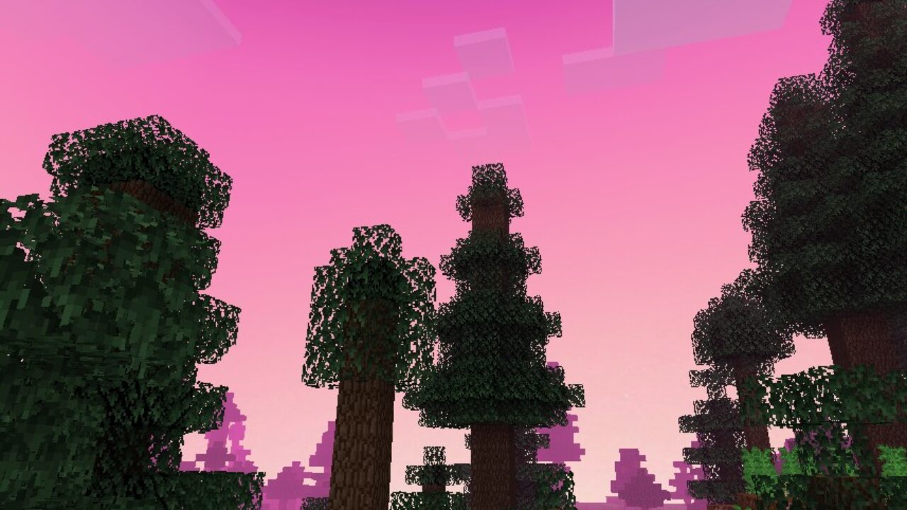 Небо для Фиолетовых Текстур для Майнкрафт ПЕ