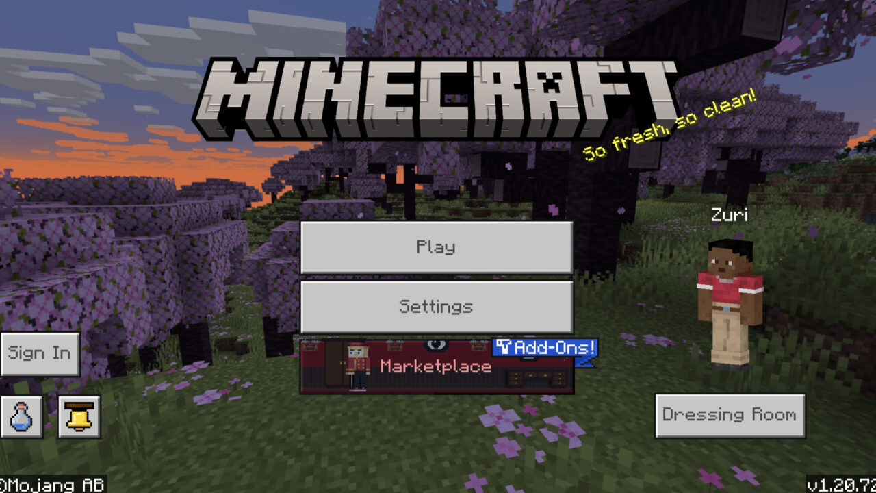Скачать Minecraft 1.20.72