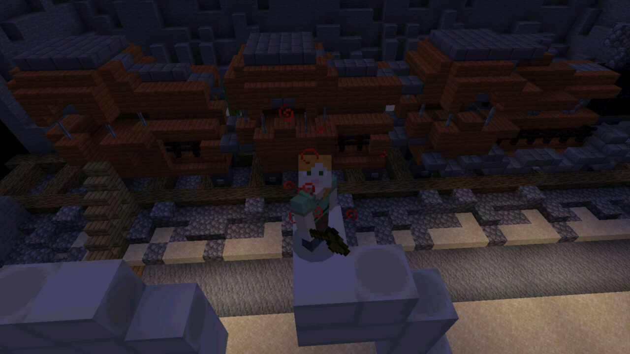 Арена из Карты Зомби апокалипсис 2 для Minecraft PE