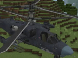 Скачать Мод на Военные вертолеты для Майнкрафт ПЕ
