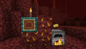 Адская золотая руда в Minecraft!