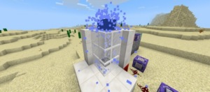 Как создать душ в Minecraft PE.