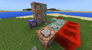 Командный блок в Minecraft PE!