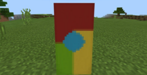 Пять креативных дизайнов флагов в Minecraft PE 1.2!