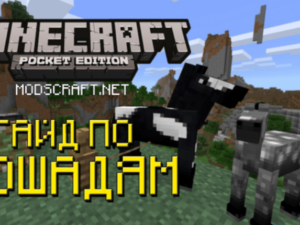Minecraft PE: Полный гайд по лошадям