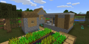 Сид для Minecraft PE: Болотная деревня [0.15.x]