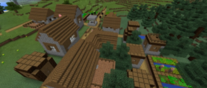 Сид для Minecraft PE: Деревня в тайге [0.15.0]