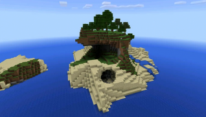 Сид для Minecraft PE: Идеальный остров для выживания [0.15.x]