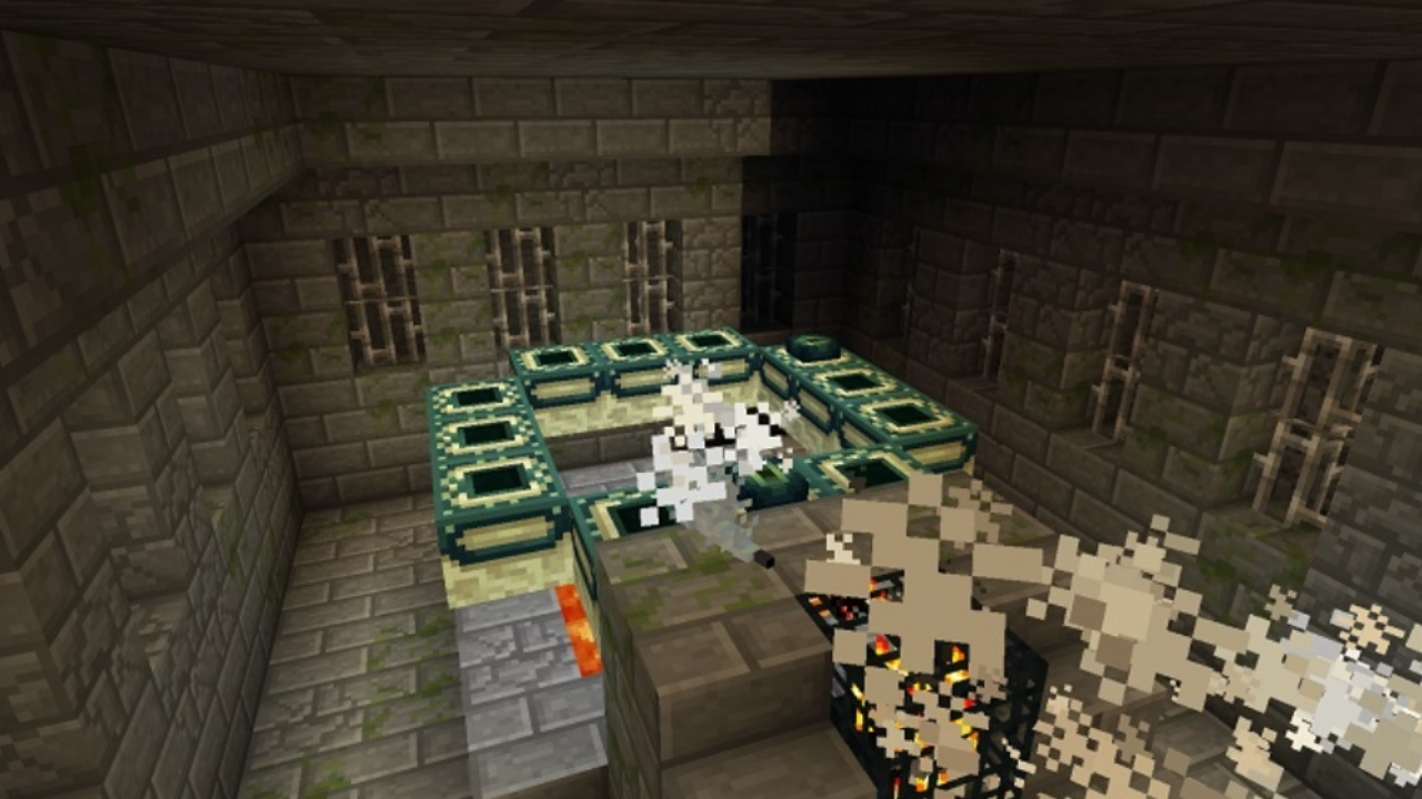 Сид для Minecraft PE: Крепость и портал Края [1.0/0.17.x]