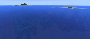 Сид для Minecraft PE: Остров для выживания и подводная крепость [1.0/0.17.0]