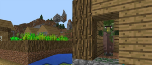 Сид для Minecraft PE: Четыре деревни возле спауна [0.16.x-0.17.0]