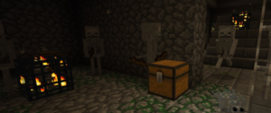 Сид для Minecraft PE: Сокровищница в крепости [1.1/1.0]