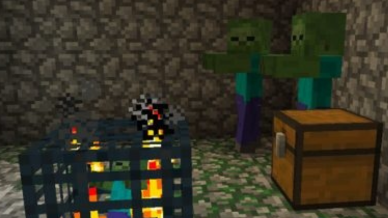 Сид для Minecraft PE: Сокровищница под спауном [1.0/0.16.1]