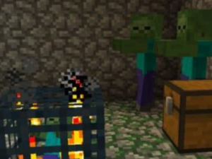 Сид для Minecraft PE: Сокровищница под спауном [1.0/0.16.1]