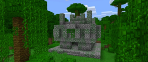 Сид для Minecraft PE: Древний Храм в джунглях возле спауна [1.0/0.16.1]