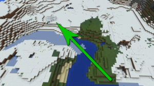 Сид для Minecraft PE: Структура иглу возле спавна 1.1/1.0
