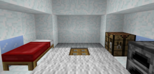 Сид для Minecraft PE: Структура иглу возле спавна 1.1/1.0