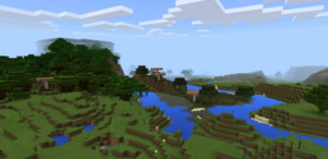 Сид для Minecraft PE: Лесной особняк на спавне [1.1.0.9+]