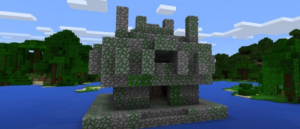Сид для Minecraft PE: Храм в джунглях на воде