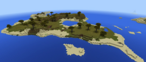 Сид для Minecraft PE: Остров саванны [1.1/1.0]