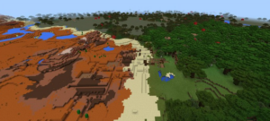 Сид для Minecraft PE: Заброшенные шахты на поверхности [1.2.x].