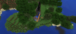 Сид для Minecraft PE: Огромный каньон у спауна [1.2]
