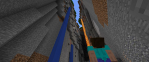 Сид для Minecraft PE: Огромный каньон у спауна [1.2]