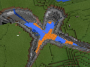 Сид для Minecraft PE: Крестовой каньон [1.2+]