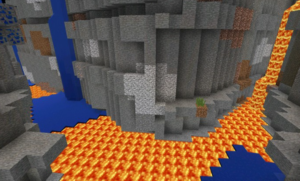 Сид для Minecraft PE: Крестовой каньон [1.2+]