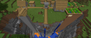 Сид для Minecraft PE: Деревня у каньона [1.2+]
