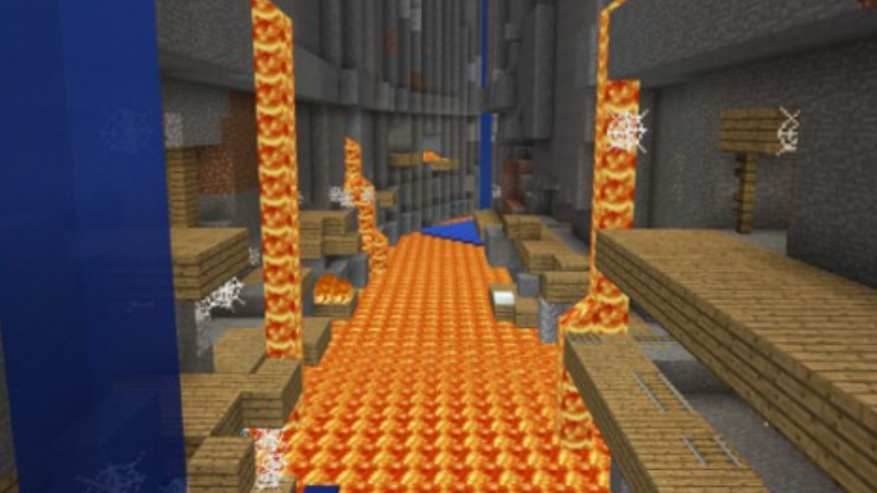 Сид для Minecraft PE: Каньоны возле спауна [1.2.0+]