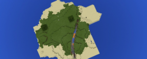Сид для Minecraft PE: Каньоны возле спауна [1.2.0+]