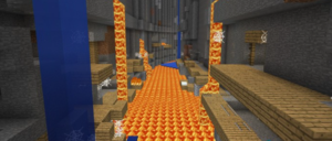 Сид для Minecraft PE: Каньоны возле спауна [1.2.0+]