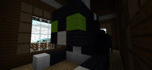 Сид для Minecraft PE: Лесной особняк рядом со спауном [1.1+]