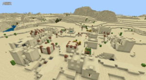 Сид для Minecraft PE: Аванпост в равнине 1.11+