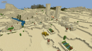Сид для Minecraft PE: Аванпост в равнине 1.11+