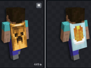Minecraft PE: Плащи из Bedrock-версии теперь доступны в Java!